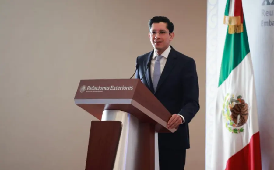 Roberto Velasco, subsecretario para América del Norte de la SRE, en un retrato oficial relacionado con la negativa a la petición de Trump.
