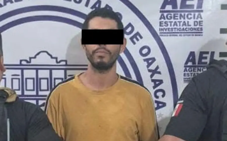 Sigifredo L.T., de 30 años, quien es señalado como el responsable de haber asesinado a su sobrino Oscar en El Ciruelo, Pinotepa Nacional.