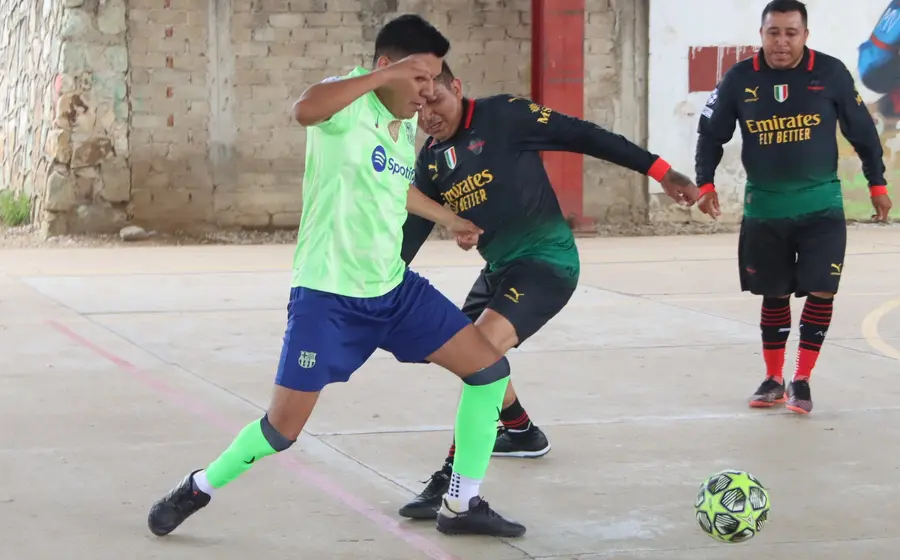 Anuncio oficial del torneo relámpago de baby fut que se realizará en Atzompa el próximo sábado 21 de febrero de 2026.