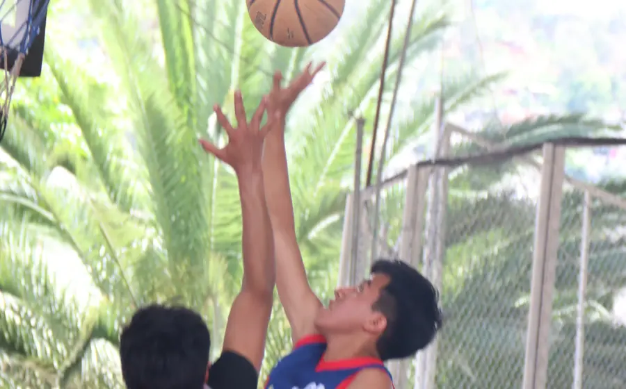 Imagen del torneo de basquetbol en Mitla, a celebrarse el 24 y 25 de enero, como parte de la convocatoria del evento 2026.