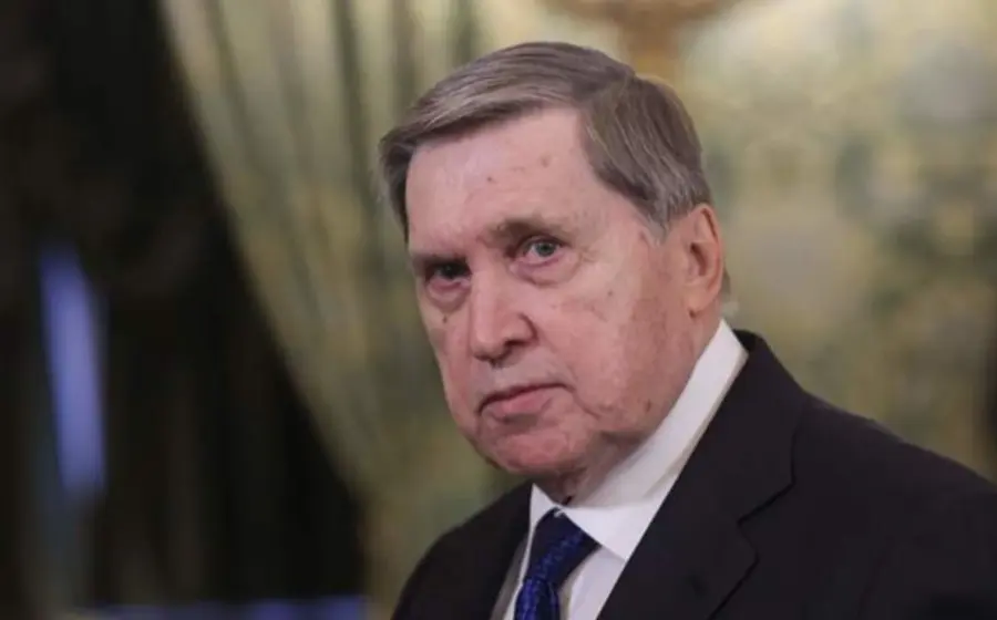 Yuri Ushakov, el asesor de política exterior de Rusia, en una fotografía de archivo en el contexto de los acuerdos de seguridad entre EU y Ucrania.