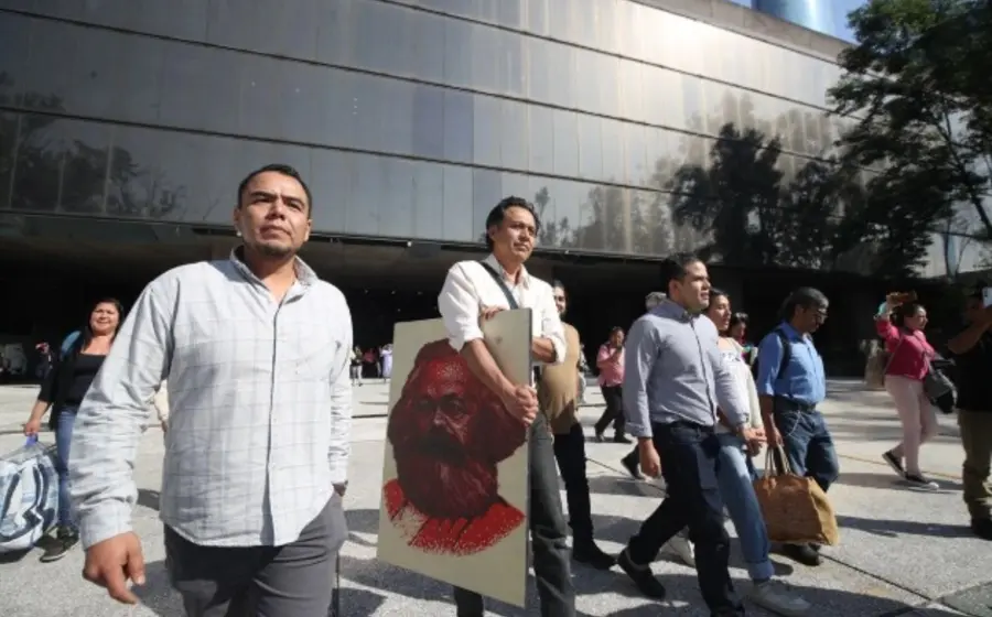 Arriaga denominó a su permanencia: “resistencia con propuesta”. Foto: La Jornada