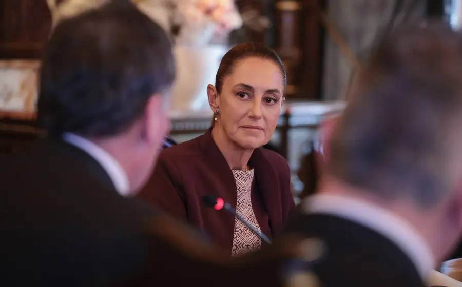 La presidenta recibió a ministros del gabinete del primer ministro Mark Carney. 