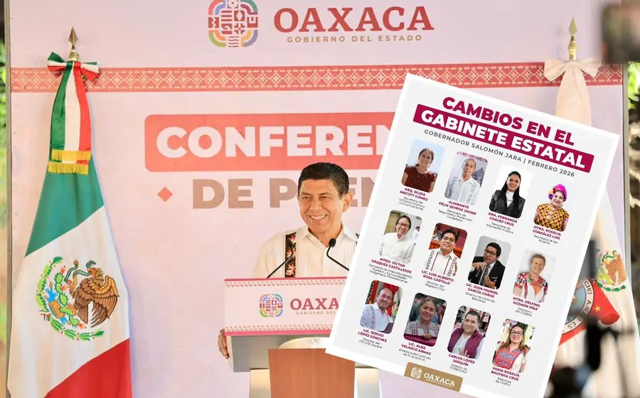 Anuncia Jara cambios en su gabinete. 