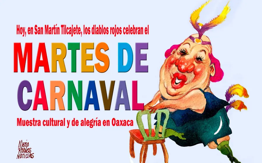 Caricatura política del cartonista Mario Robles que reflexiona sobre las consecuencias y lo que sigue después de las fiestas de Carnaval.