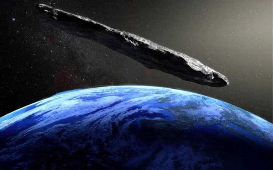 Representación artística de un cometa oscuro en el espacio, ilustrando la hipótesis de la Panspermia sobre el origen de la vida en el universo.