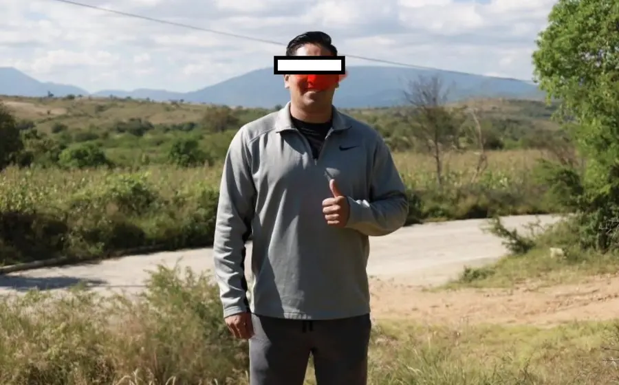 Rodrigo V.V., delegado de partido político, es detenido por autoridades tras ser acusado de agresión armada en San Felipe del Agua.