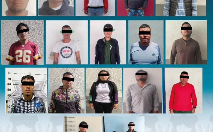 Presuntos integrantes de una banda de 'gota a gota' son detenidos durante un operativo en varios municipios de Oaxaca, incluyendo la capital y Xoxocotlán.