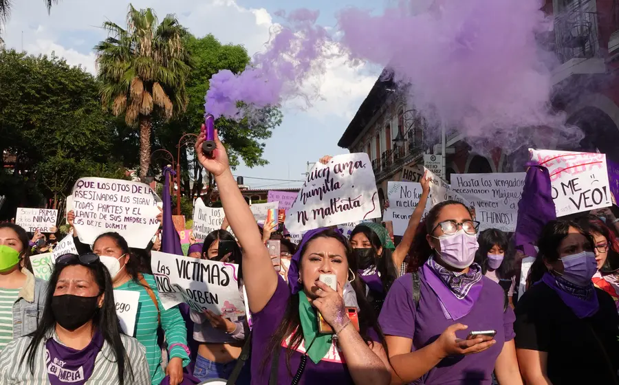 La activista Olimpia Coral Melo, protagonista del documental sobre su lucha feminista que impulsó la aprobación de la Ley Olimpia en México.