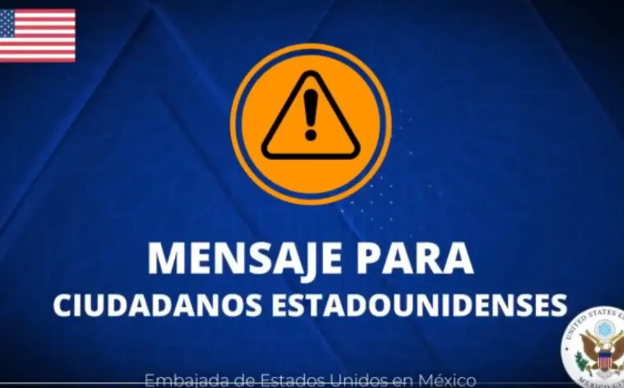 Vista exterior de la Embajada de Estados Unidos en México, donde las actividades se han normalizado tras el retiro de medidas de seguridad.