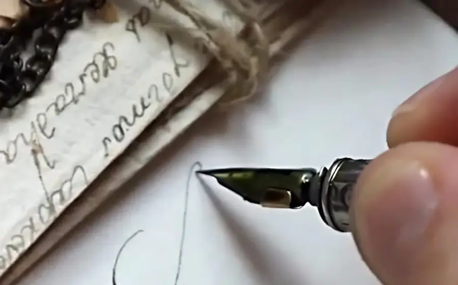 Imagen conceptual que representa el acto de escribir como una forma de sintonía, donde el autor desaparece para que las ideas sucedan.