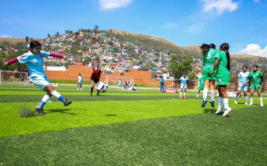 Jugadoras de futbol listas para el arranque del torneo estatal del Mundialito IMSS 2026 en su categoría femenil, que inicia el sábado.