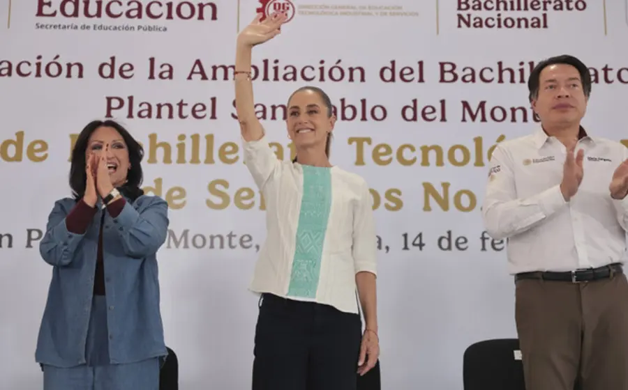 Se realiza la ceremonia de inauguración por la ampliación del Bachillerato Nacional en Tlaxcala, un evento clave para la educación del estado.