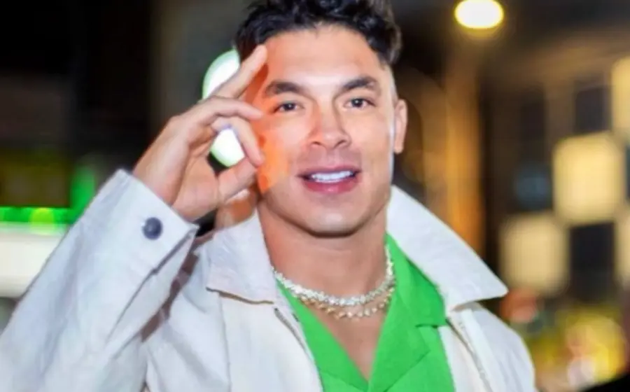 Jawy Méndez, conocido por su participación en el reality show Acapulco Shore, en una fotografía antes de su tercera pelea de combate.