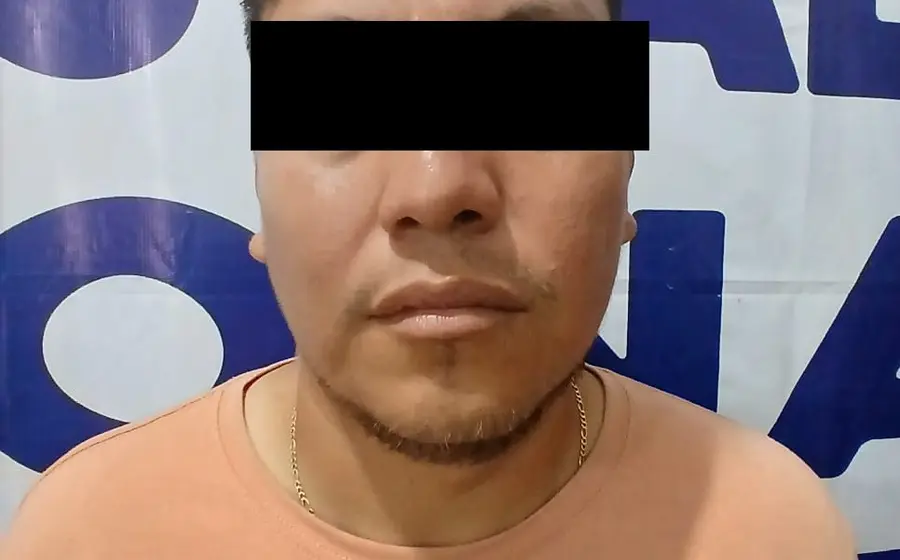 Fotografía de Luis Francisco, quien fue detenido y acusado de cometer fraude al vender un vehículo con reporte de robo.