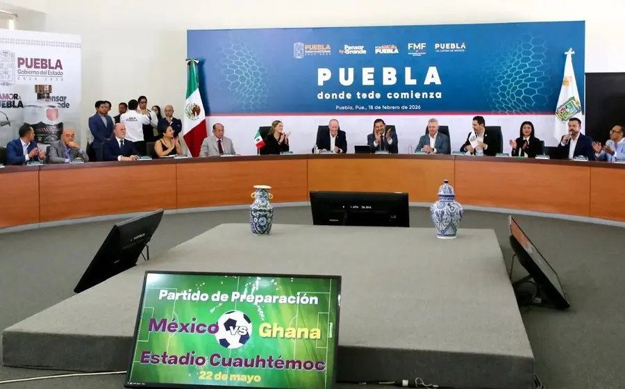La selección de fútbol de México se enfrentará a su similar de Ghana en un partido amistoso que se celebrará en la ciudad de Puebla.