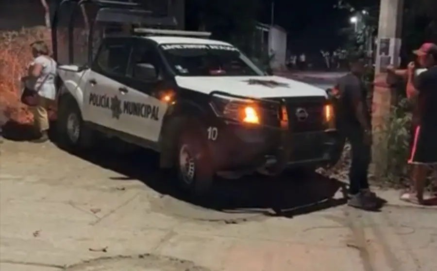 Escena del crimen donde un panadero fue asesinado dentro de su domicilio en el municipio de Santo Domingo Tehuantepec.