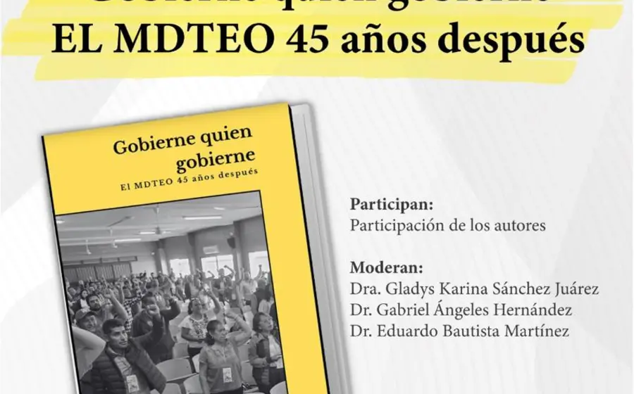 Portada del libro 'Magisterio y lucha social: De Otilio Montaño a las Encrucijadas del Presente', que será presentado próximamente en un evento.
