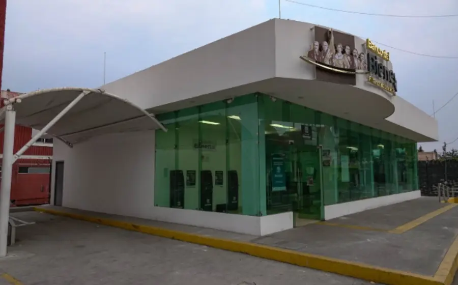 Uno de los más de 2,500 módulos instalados para realizar el trámite de registro a los programas de Pensión y Mujeres Bienestar.