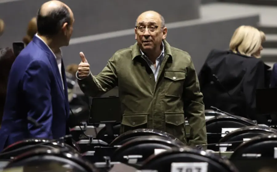 Rubén Moreira, coordinador del PRI en la Cámara de Diputados, quien declinó presidir el grupo de amistad México-Cuba en el congreso.