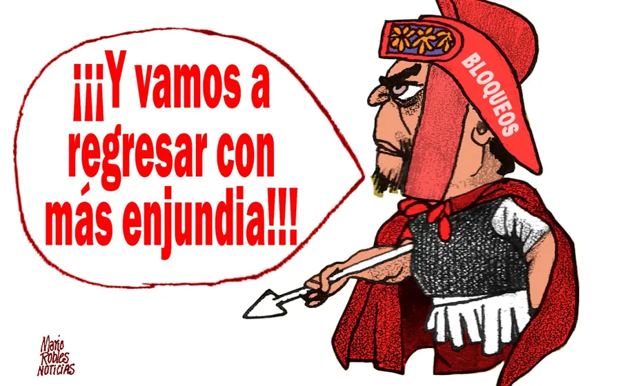 Cartón: Mario Robles.