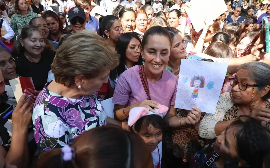  La Presidenta estuvo en Nayarit.