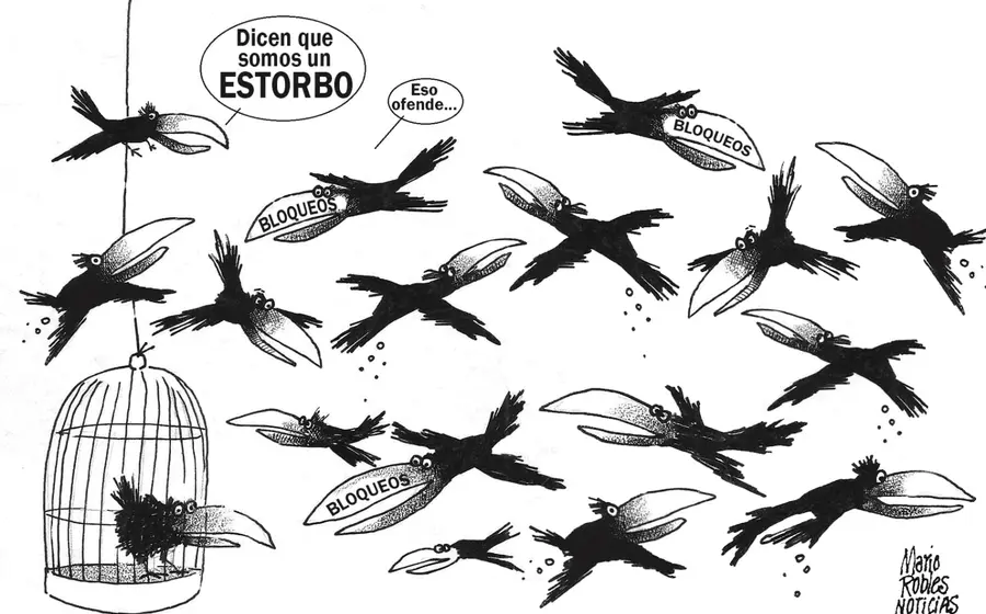 Cartón: Mario Robles.