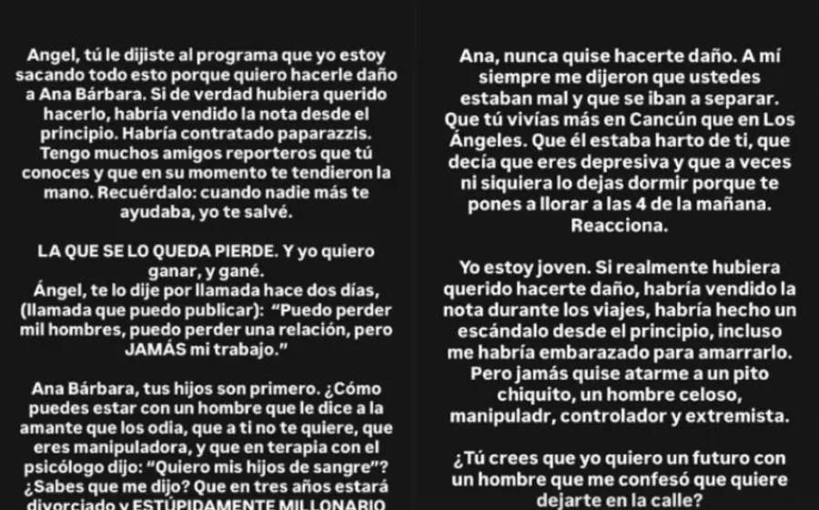 Conversaciones filtradas desataron un escándalo en redes. 