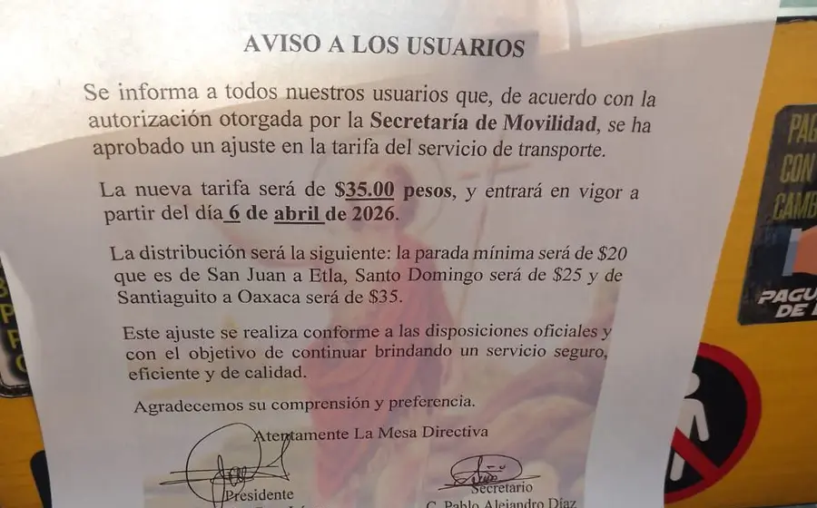 El lunes, comenzó a circular la información sobre el aumento.