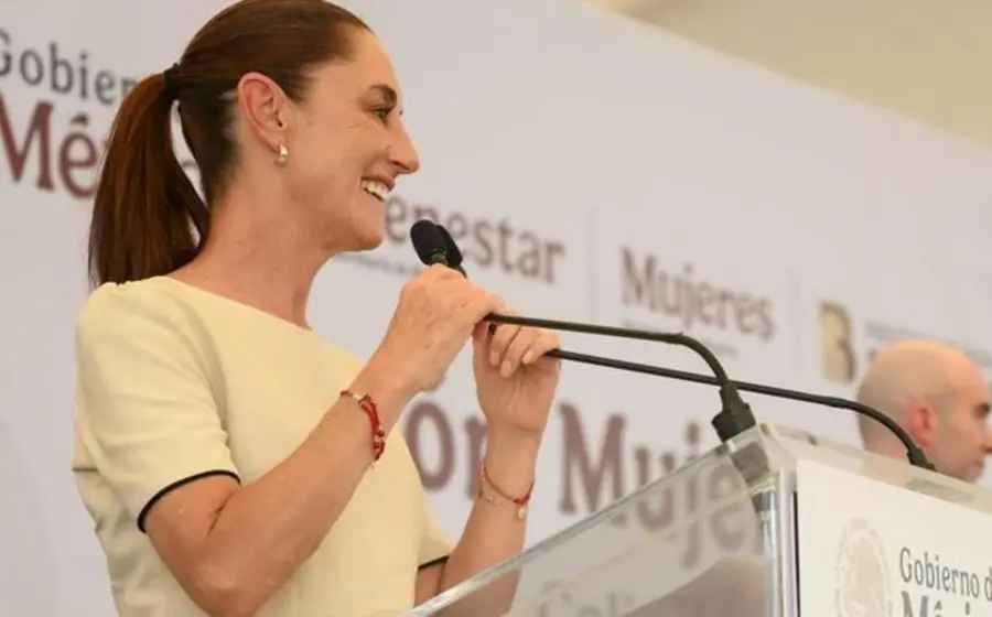 La presidenta afirmó que México colabora con EU en seguridad.