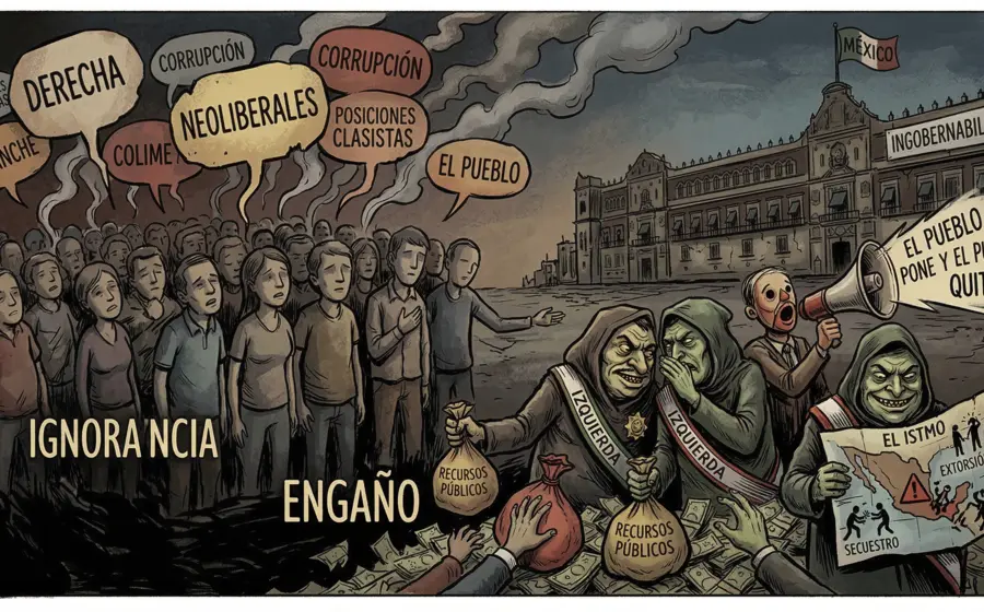 El reformismo y sus beneficiarios embozados en eso que llaman izquierda.