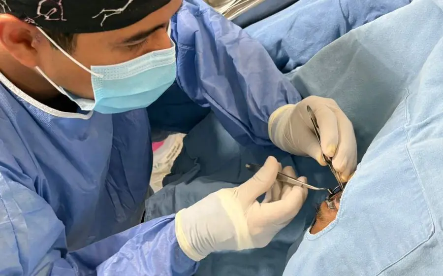 Dos personas podrán recuperar la vista gracias a una donación.