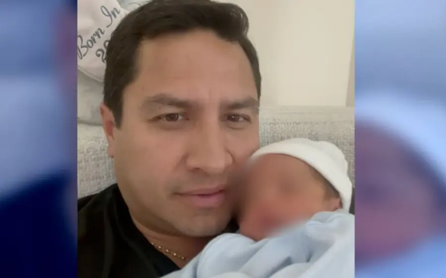 El cantante llamó cariñosamente “Charrito” a su bebé.