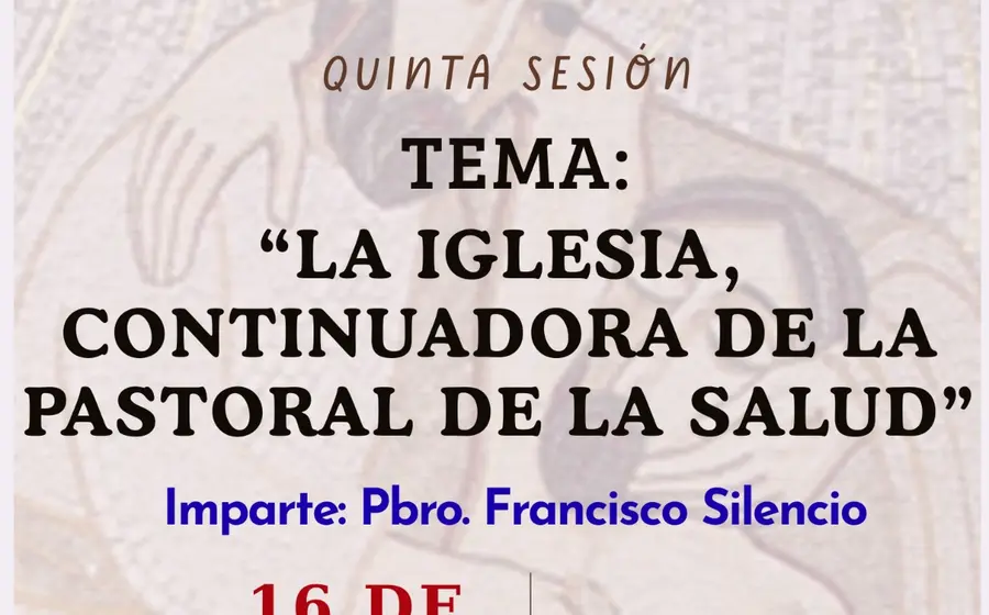  Continúa el pastoral de la salud.