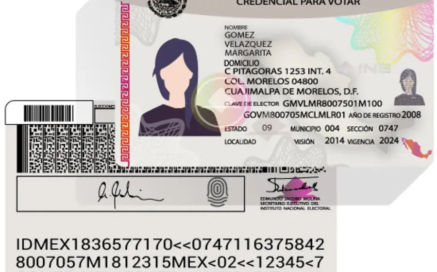 Fortalecen seguridad en las credenciales el INE.