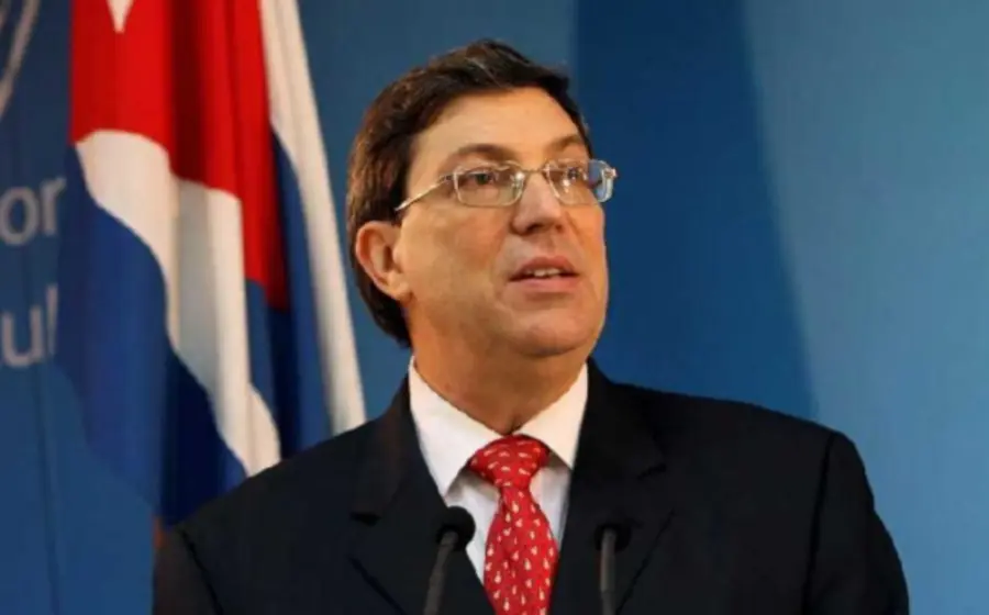 Bruno Rodríguez Parrilla, ministro de Relaciones Exteriores de Cuba.