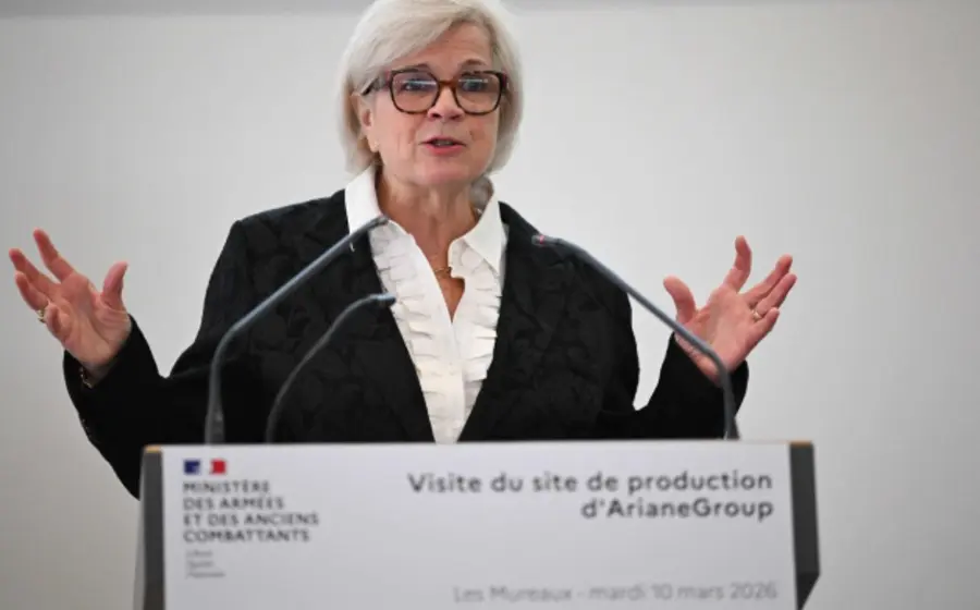 Catherine Vautrin, ministra francesa de Fuerzas Armadas y Asuntos de Veteranos. 