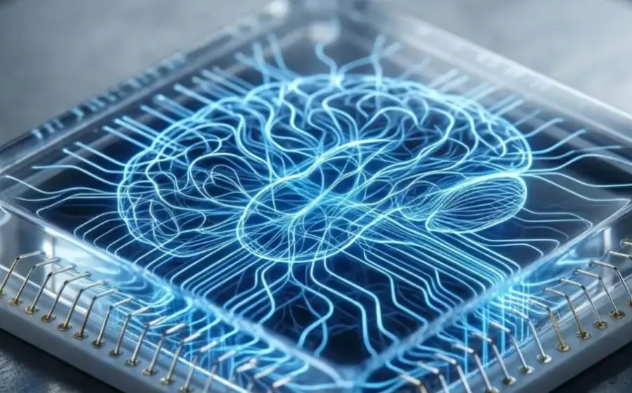 El dispositivo imita el aprendizaje neuronal con reglas biológicas.