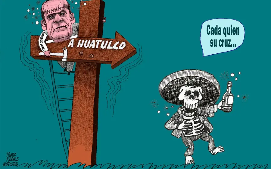 Cartón: Mario Robles.