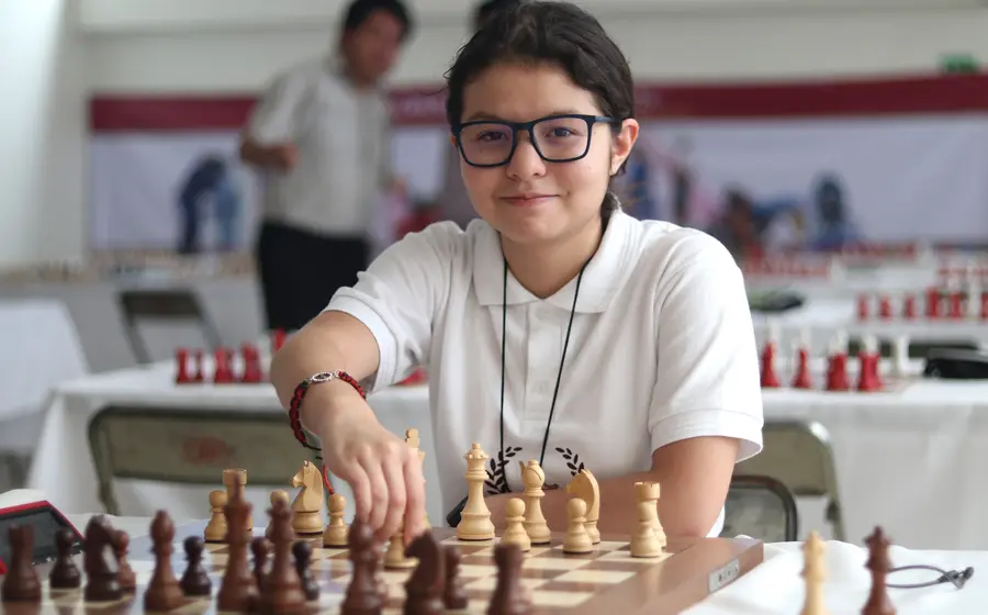 La multimedallista nacional, Lupita Montaño.