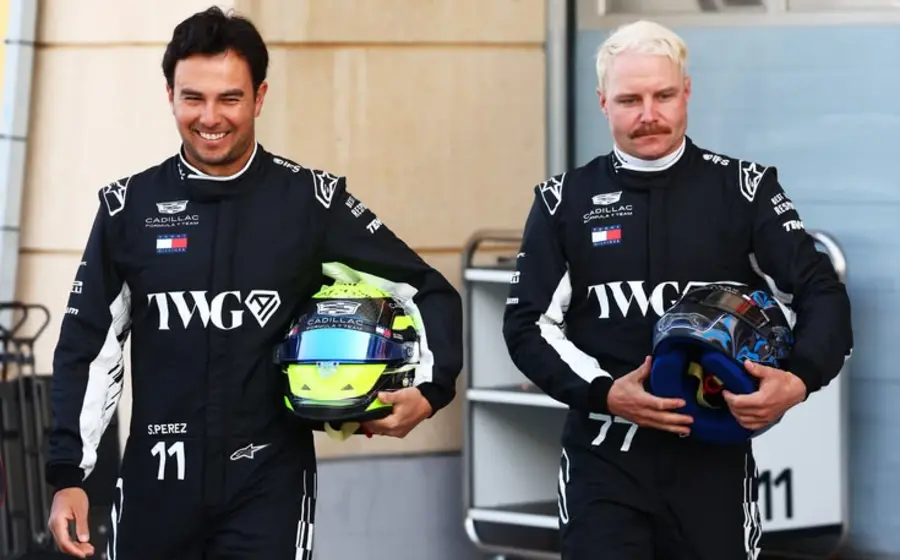Sergio Pérez y Valtteri Bottas, pilotos de Cadillac