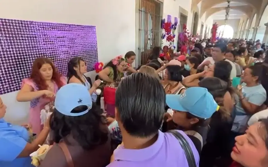 El Palacio de Gobierno se llena de tradición con la celebración del Día de la Samaritana.