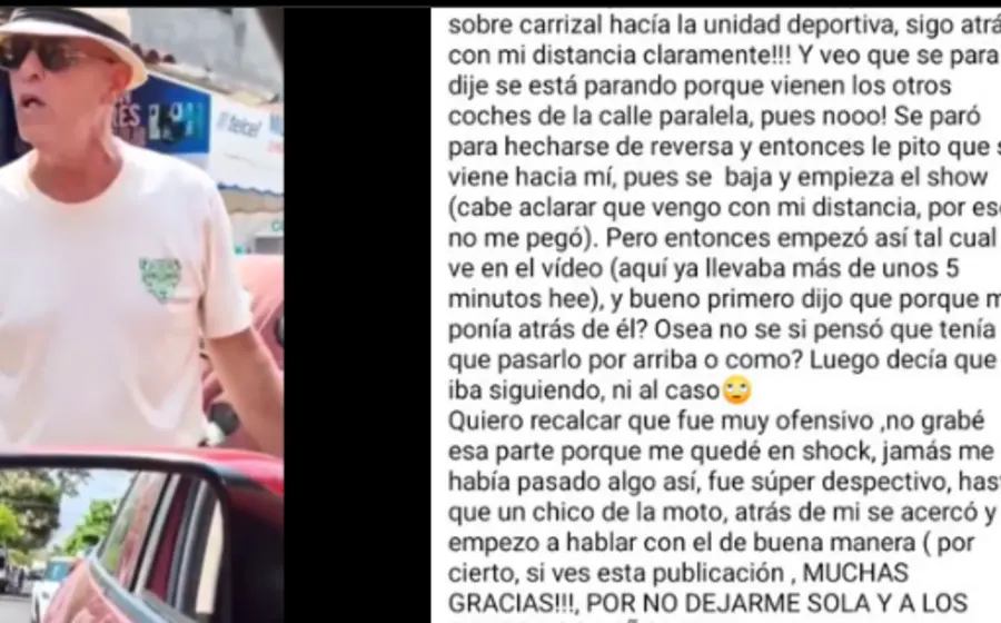 La denuncia la hicieron pública en redes sociales.