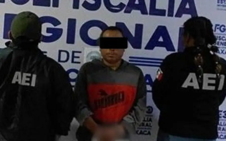 En Santa Inés del Monte, Zaachila, fue detenido R.R.G.