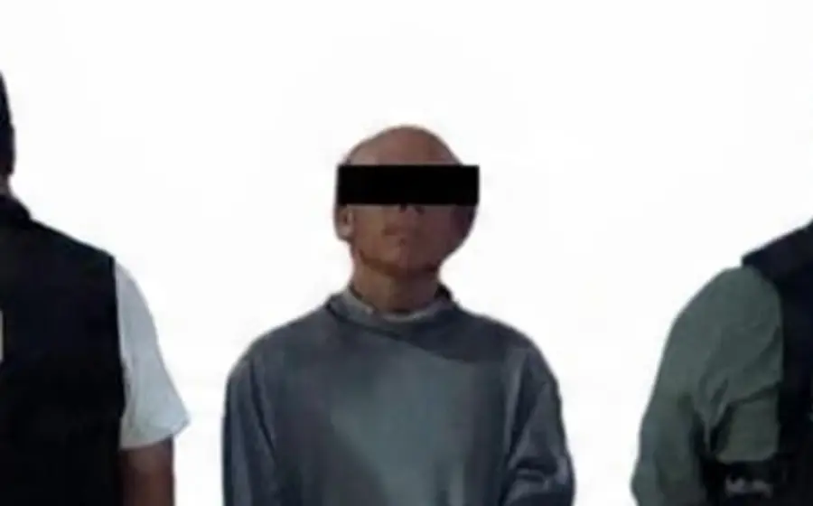 El presunto homicida detenido casi 10 años después.