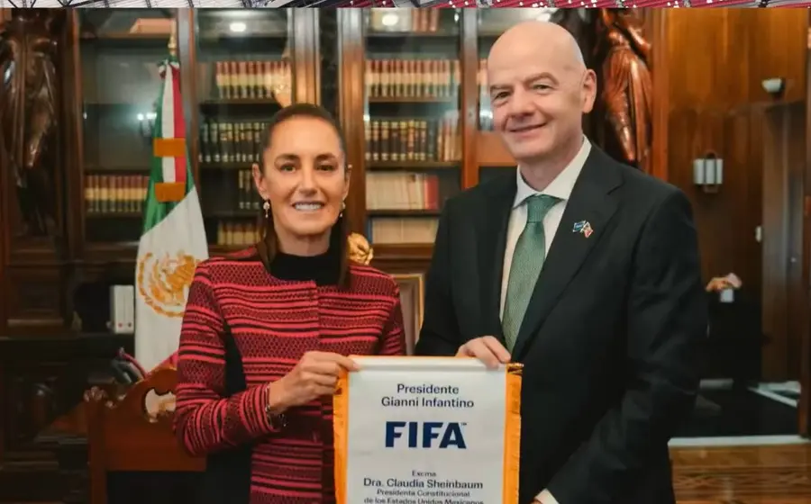 Sheinbaum e Infantino coincidieron que será un gran Mundial 2026