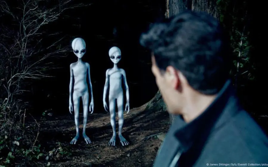 Una representación del clásico alien gris, la imagen moderna de los extraterrestres que fue formada por testimonios y la cultura popular.