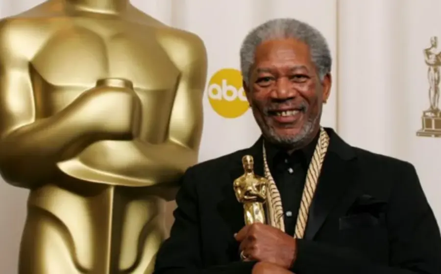 El expresidente Donald Trump, a quien Morgan Freeman calificó como delincuente convicto tras ser declarado culpable de 34 cargos en Nueva York.