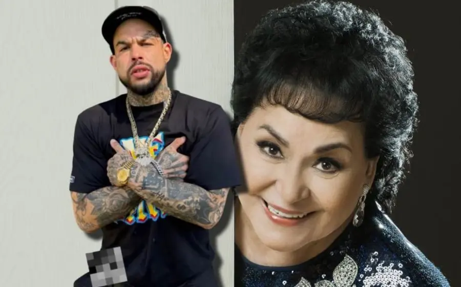Emiliano Aguilar en un retrato, en el contexto de sus declaraciones sobre la fallecida actriz Carmen Salinas y su supuesta vinculación a rituales.