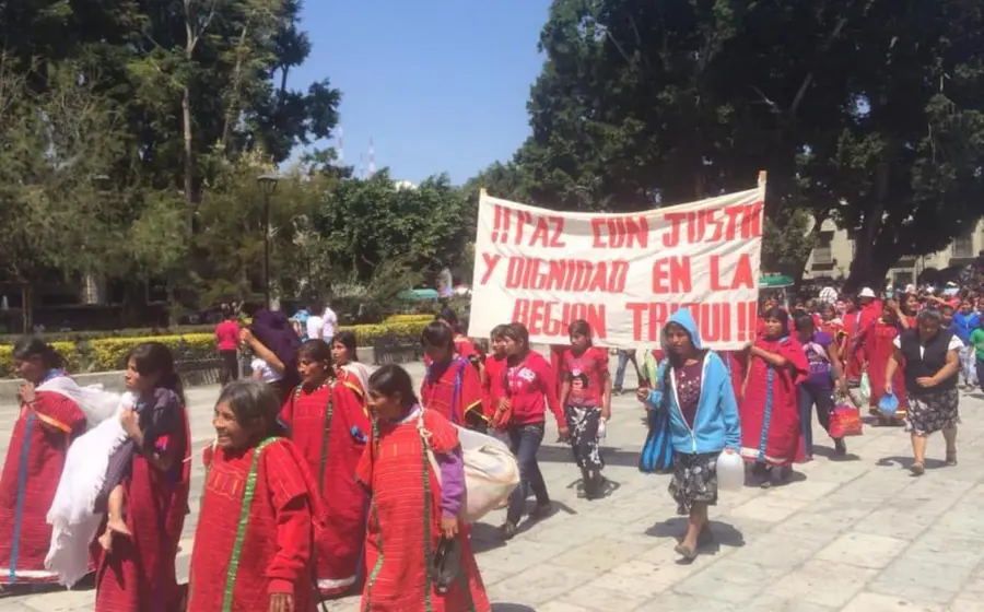 Miembros de la organización UBISORT en una marcha de protesta, similar a la que fue anunciada para el próximo 10 de marzo.
